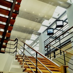 Floating Ceiling and Staircase 