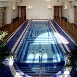 View of Pool Mosaic Tile Design